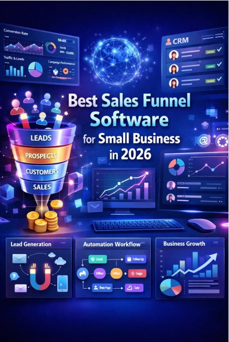 Best Sales Funnel Software for Small Business in 2026 digital marketing funnel