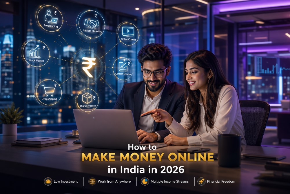Make money online in India in 2026 guide
