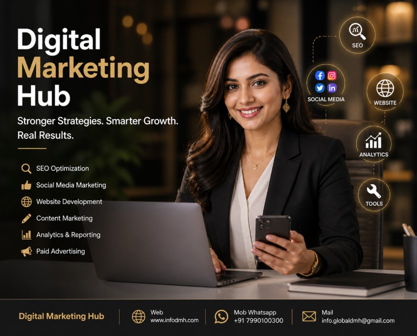 Digital marketing support India website SEO help Indian expert woman