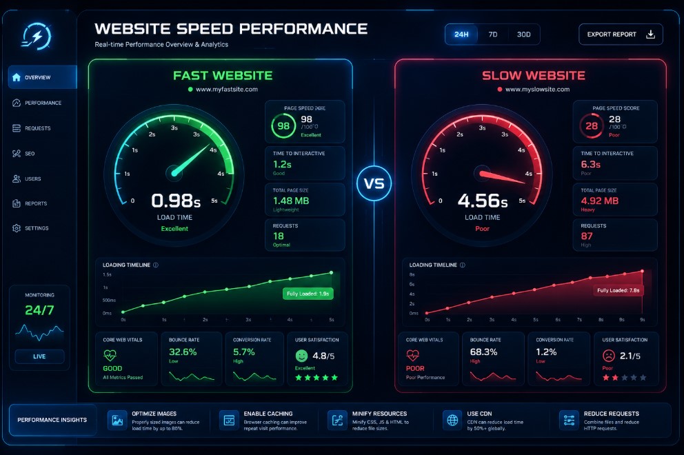 Rank Math vs Yoast SEO speed performance comparison graph