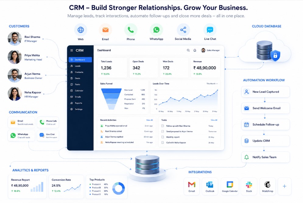 What is CRM software and how it works for businesses