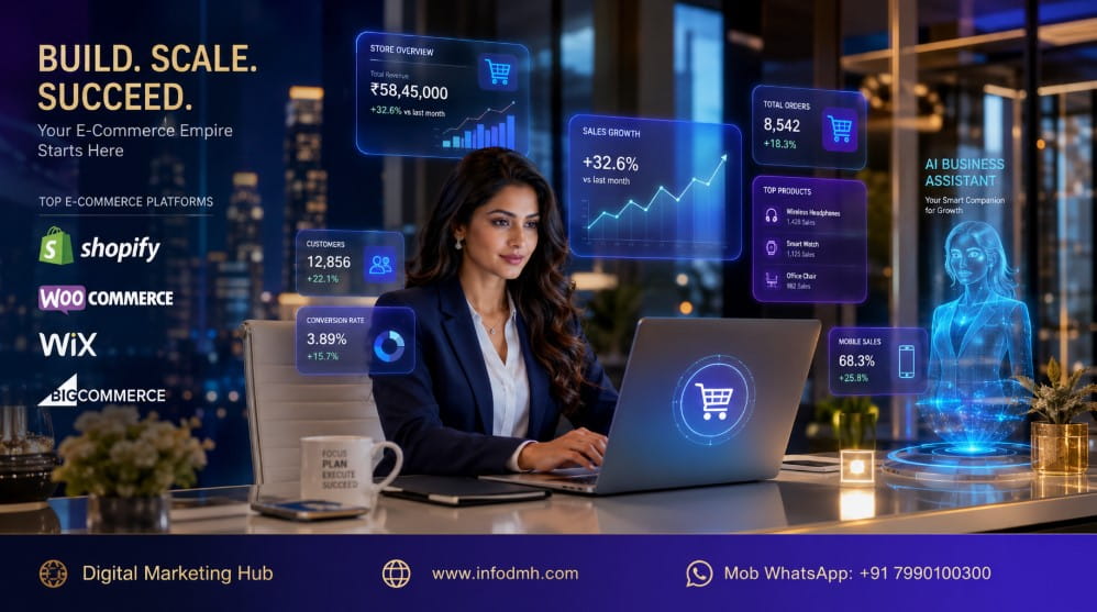 Best E-commerce Platforms for Small Business 2026 comparison featuring Shopify WooCommerce and Wix