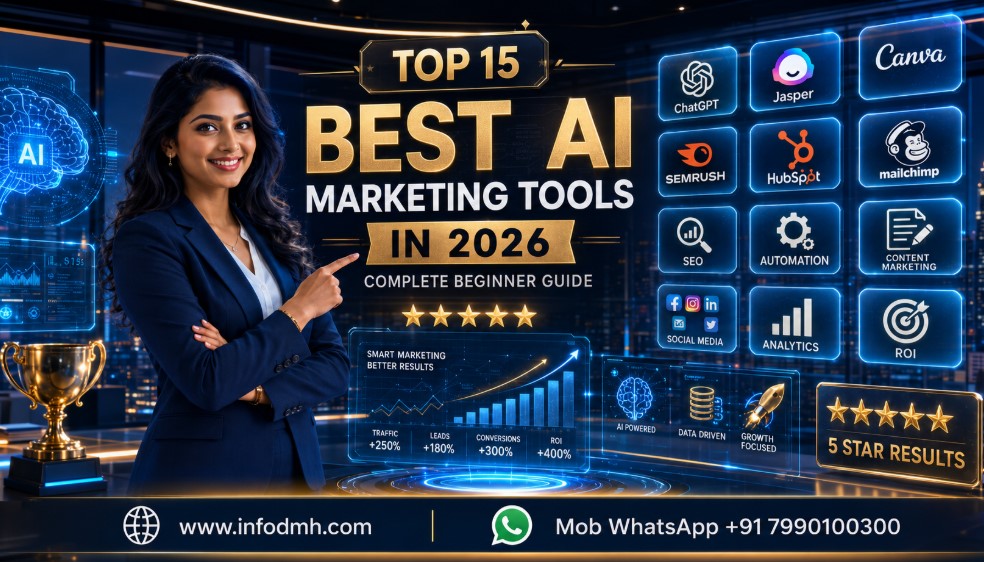 Best AI Marketing Tools in 2026 Complete Beginner Guide