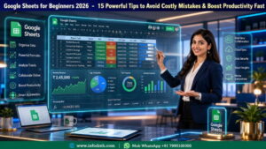 Google Sheets for Beginners 2026 : 15 Powerful Tips to Avoid Costly Mistakes & Boost Productivity Fast