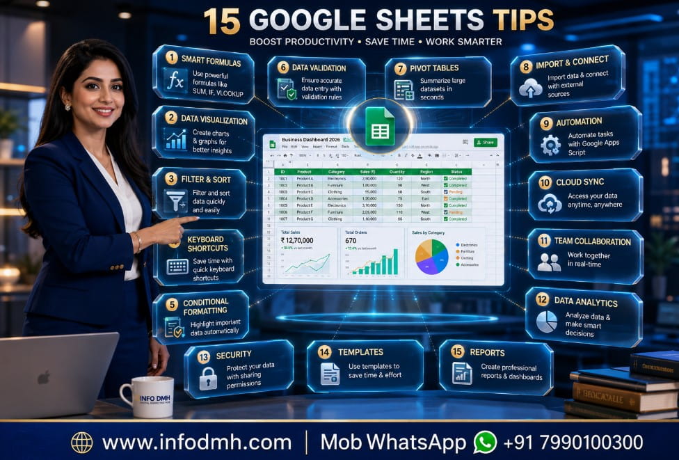 Top Google Sheets productivity tips for beginners
