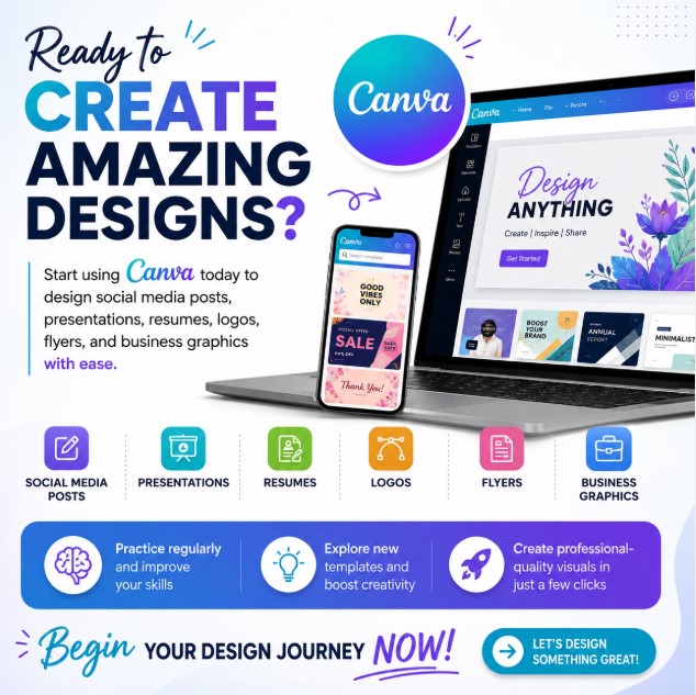 Start designing with Canva today
