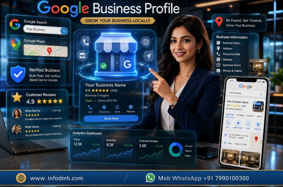 What is Google Business Profile explanation with Google Maps listing