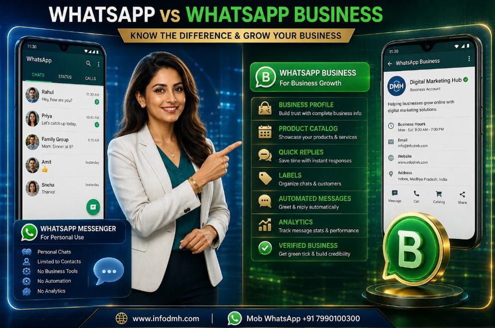 WhatsApp Business vs WhatsApp Messenger Comparison